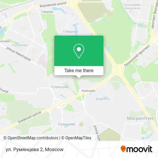 ул. Румянцева 2 map