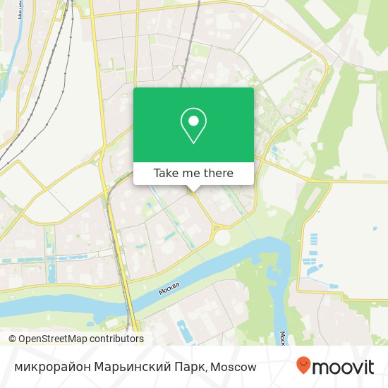 микрорайон Марьинский Парк map