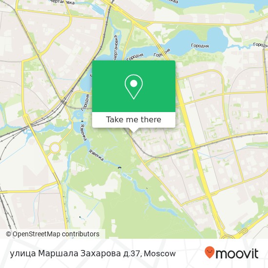 улица Маршала Захарова д.37 map