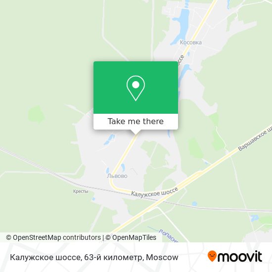 Калужское шоссе, 63-й километр map