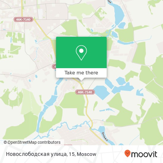 Новослободская улица, 15 map