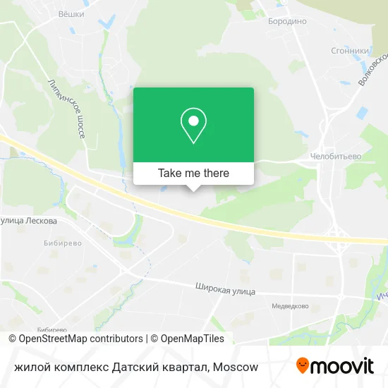 жилой комплекс Датский квартал map