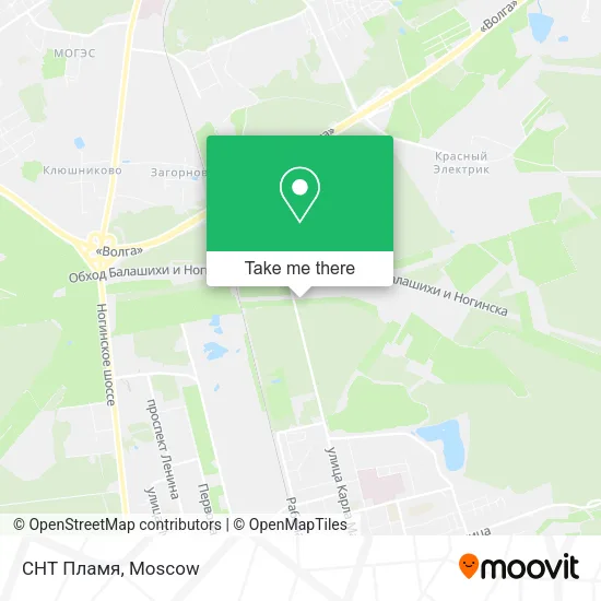 СНТ Пламя map