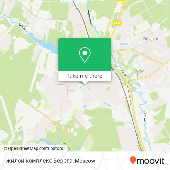 жилой комплекс Берега map