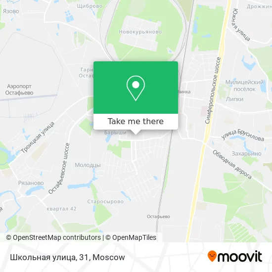 Школьная улица, 31 map