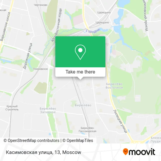 Касимовская улица, 13 map