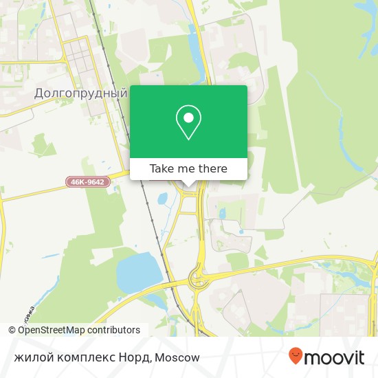 жилой комплекс Норд map