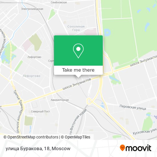 улица Буракова, 18 map