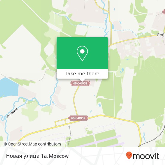 Новая улица 1а map