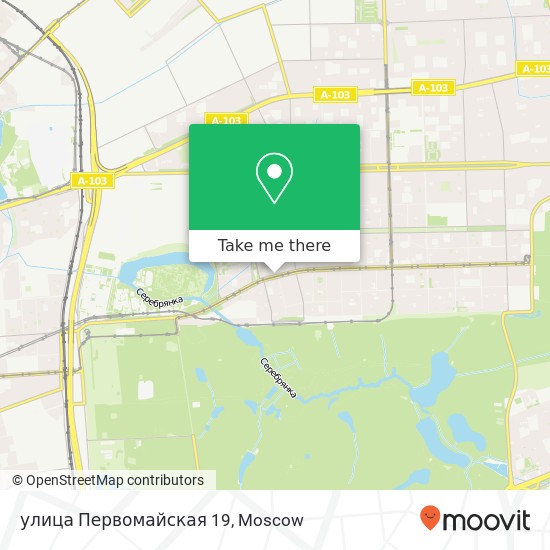 улица Первомайская 19 map