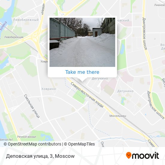 Деповская улица, 3 map