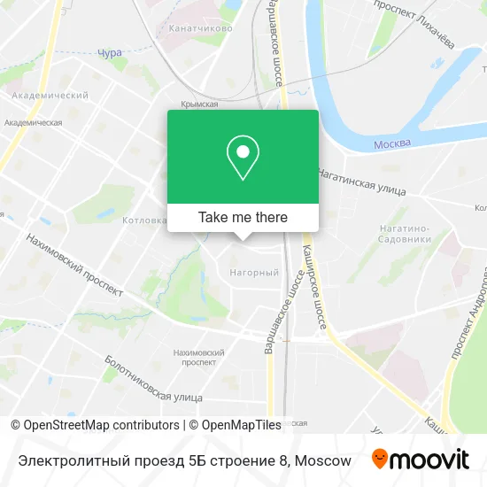 Электролитный проезд 5Б строение 8 map