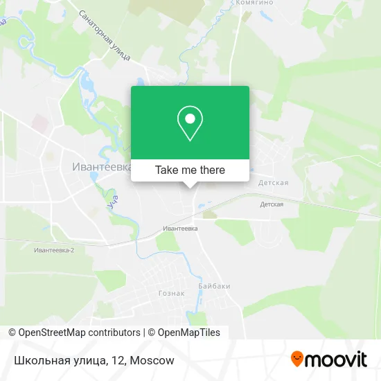 Школьная улица, 12 map