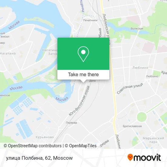 улица Полбина, 62 map