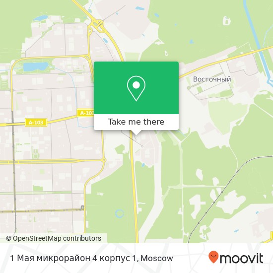 1 Мая микрорайон 4 корпус 1 map