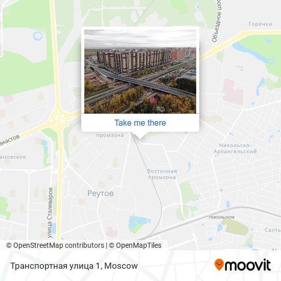 Транспортная улица 1 map