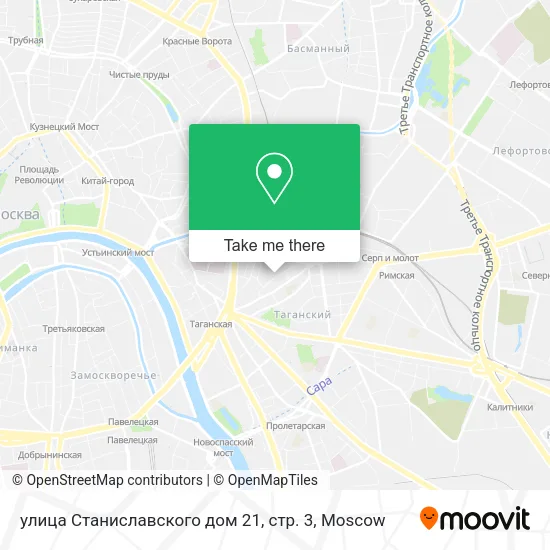 улица Станиславского дом 21, стр. 3 map