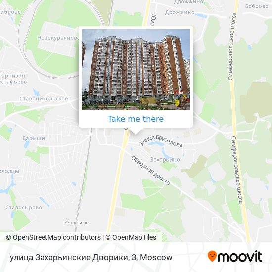улица Захарьинские Дворики, 3 map