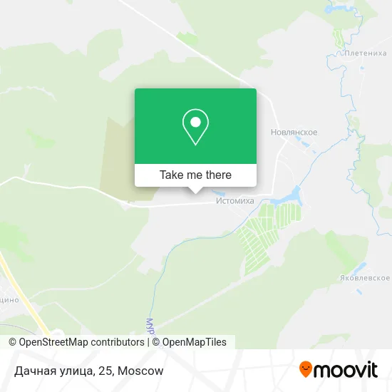 Дачная улица, 25 map