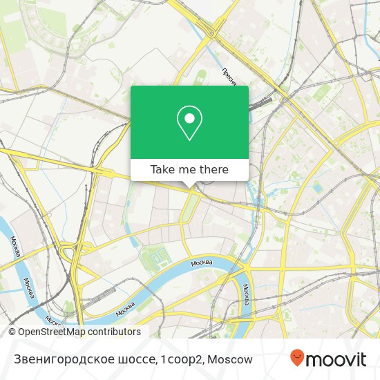 Звенигородское шоссе, 1соор2 map