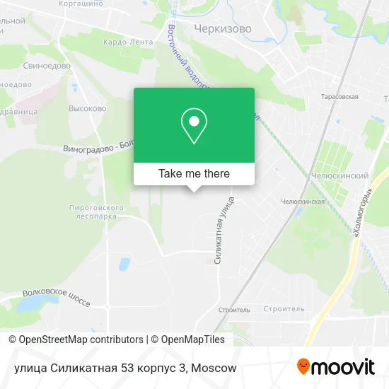 улица Силикатная 53 корпус 3 map