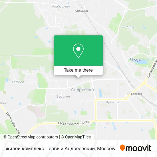 жилой комплекс Первый Андреевский map