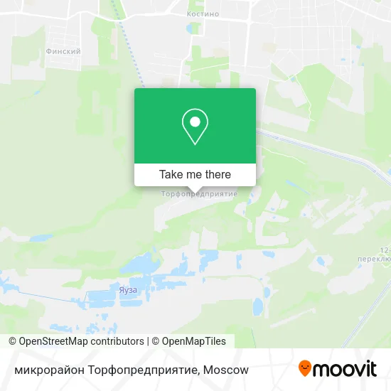 микрорайон Торфопредприятие map