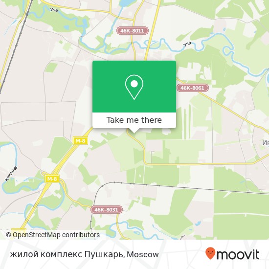 жилой комплекс Пушкарь map
