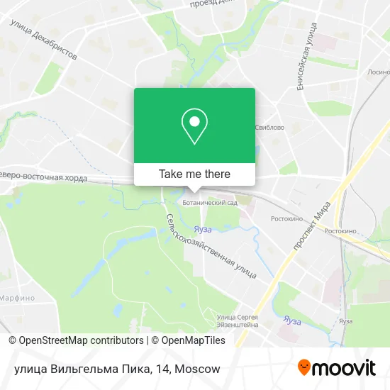 улица Вильгельма Пика, 14 map