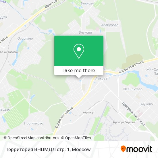 Территория ВНЦМДЛ стр. 1 map