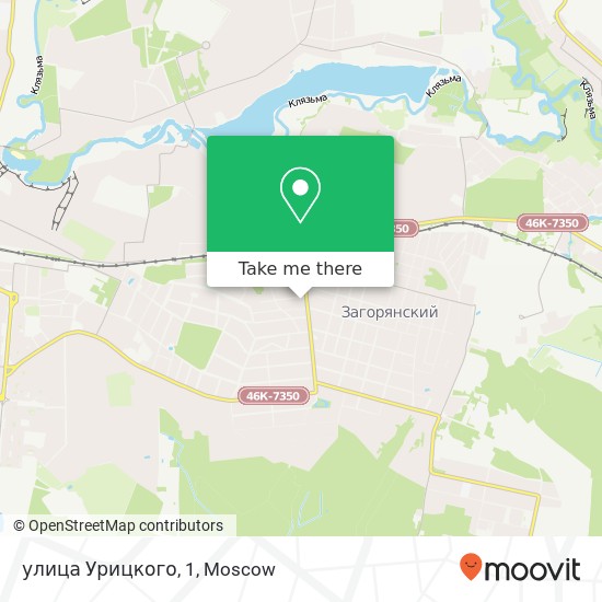 улица Урицкого, 1 map