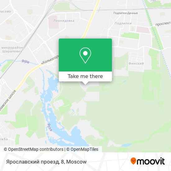 Ярославский проезд, 8 map