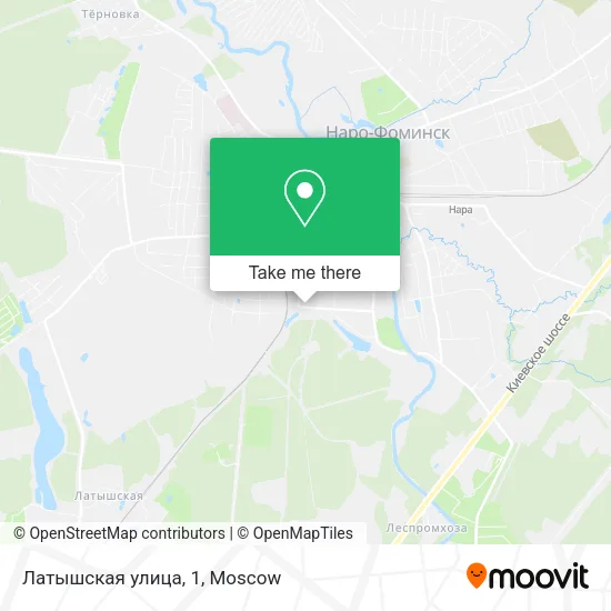 Латышская улица, 1 map