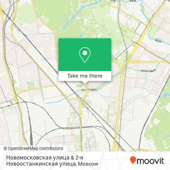 Новомосковская улица & 2-я Новоостанкинская улица map