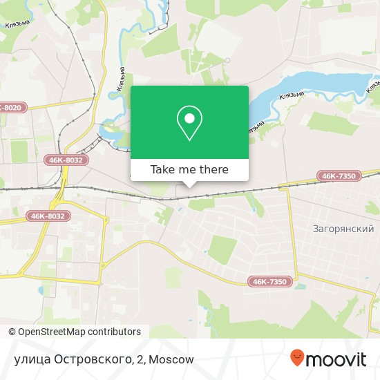 улица Островского, 2 map