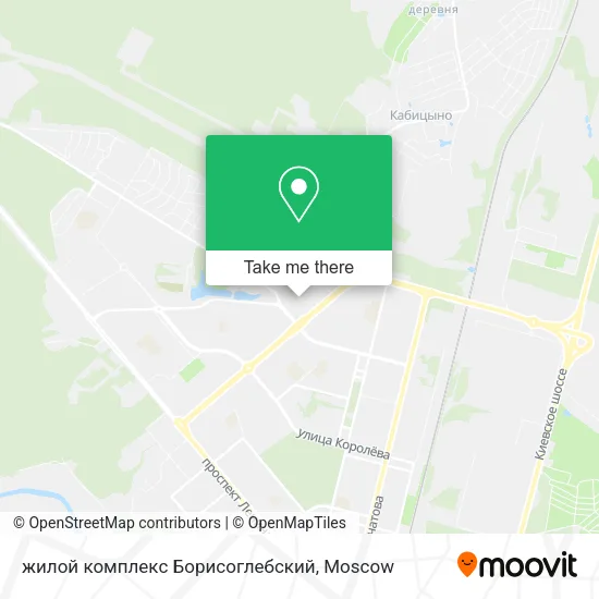 жилой комплекс Борисоглебский map