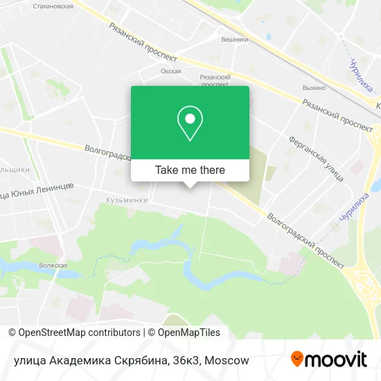 улица Академика Скрябина, 36к3 map