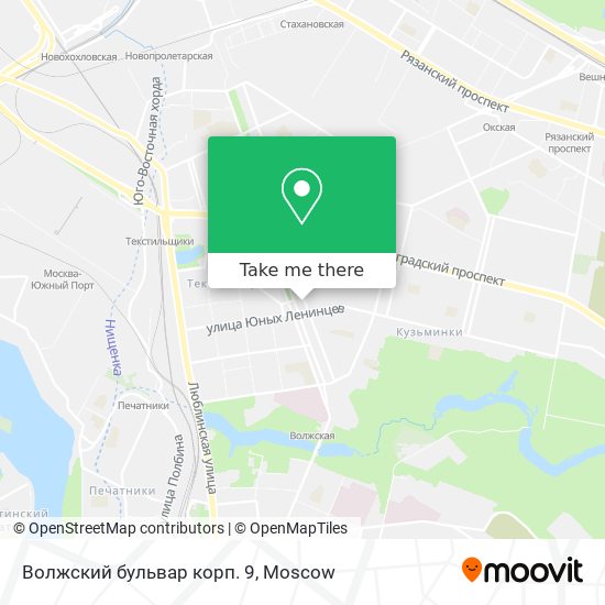 Волжский бульвар корп. 9 map