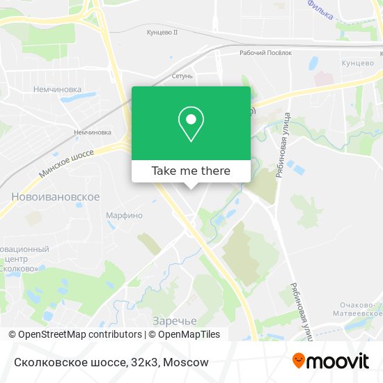 Сколковское шоссе, 32к3 map