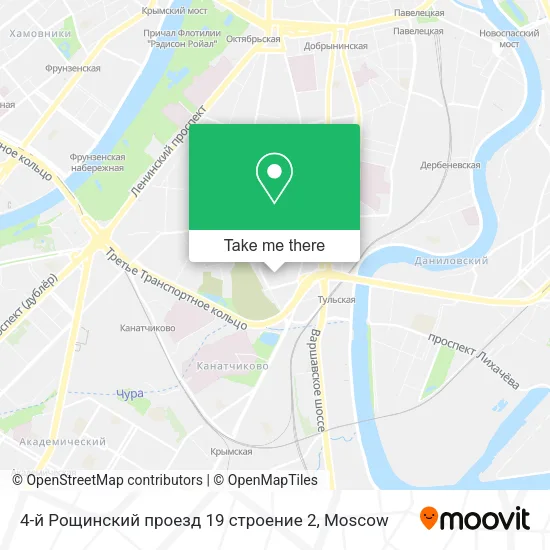 4-й Рощинский проезд 19 строение 2 map