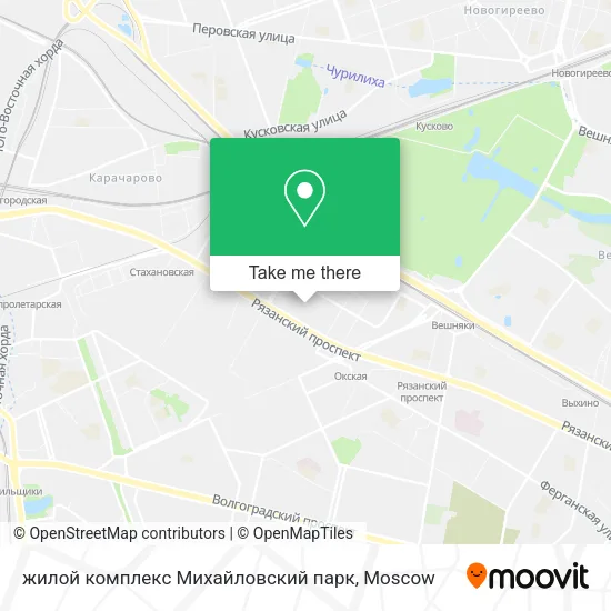 жилой комплекс Михайловский парк map