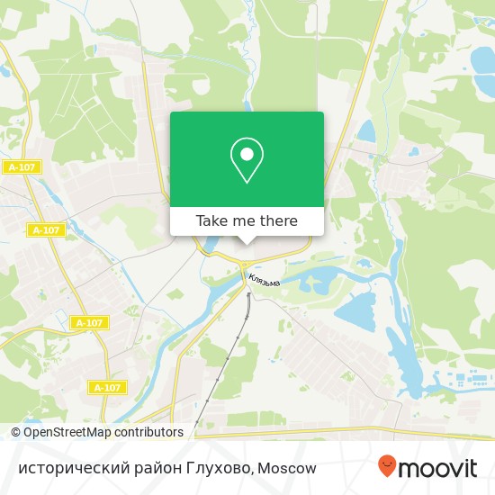 исторический район Глухово map