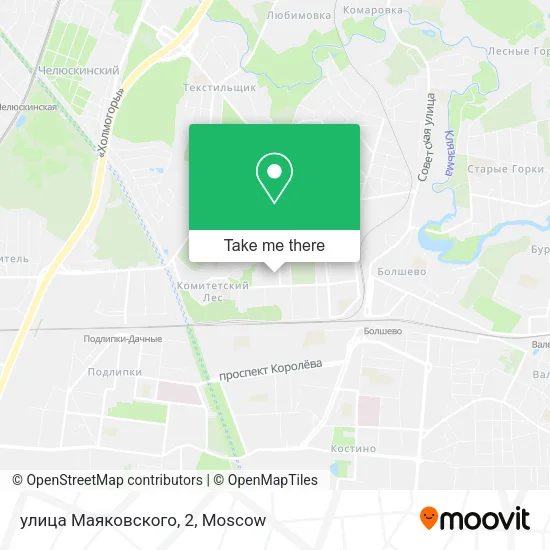 улица Маяковского, 2 map