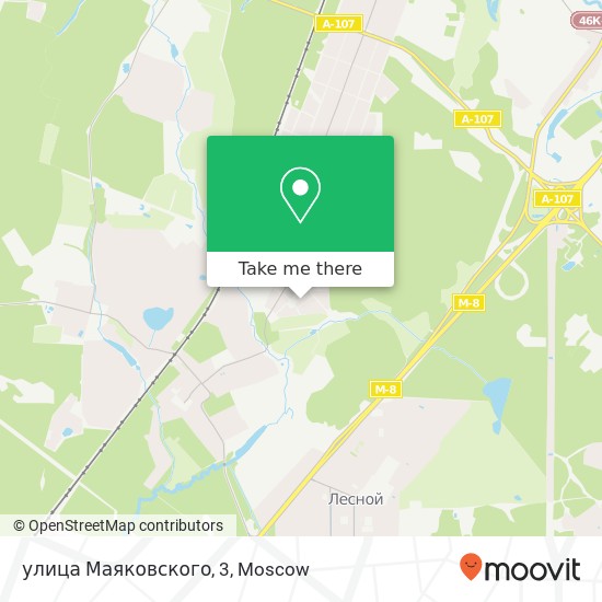 улица Маяковского, 3 map