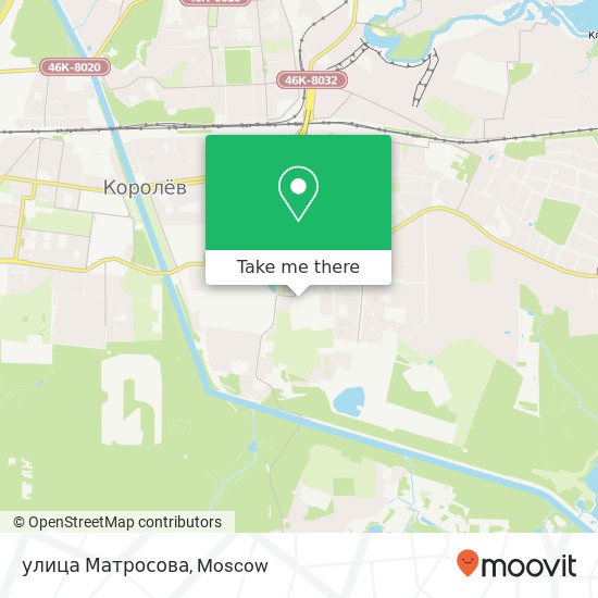 улица Матросова map