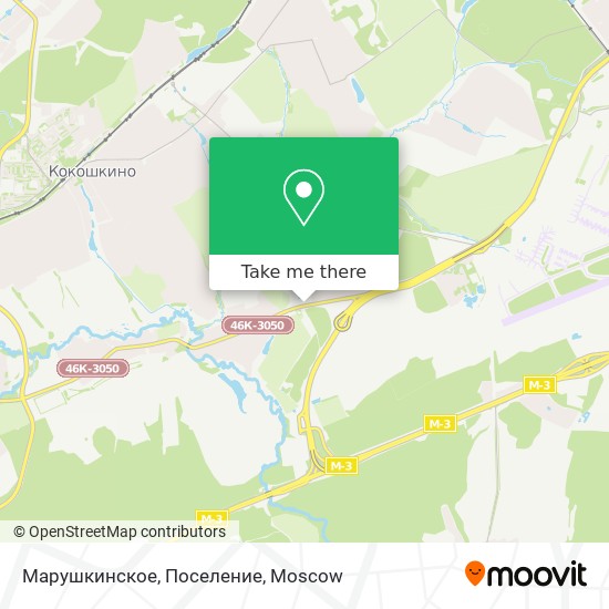 Марушкинское, Поселение map