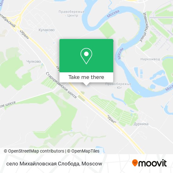 село Михайловская Слобода map