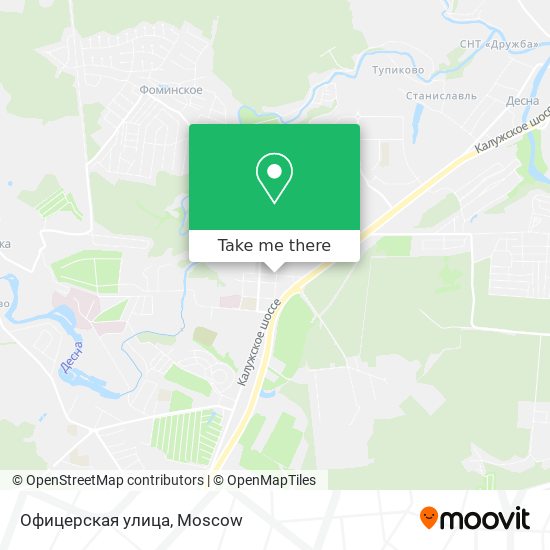 Офицерская улица map