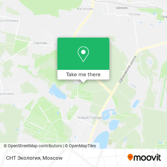 СНТ Экология map