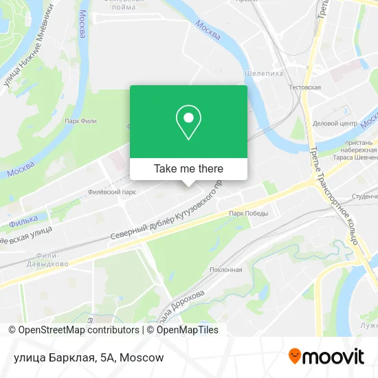 улица Барклая, 5А map